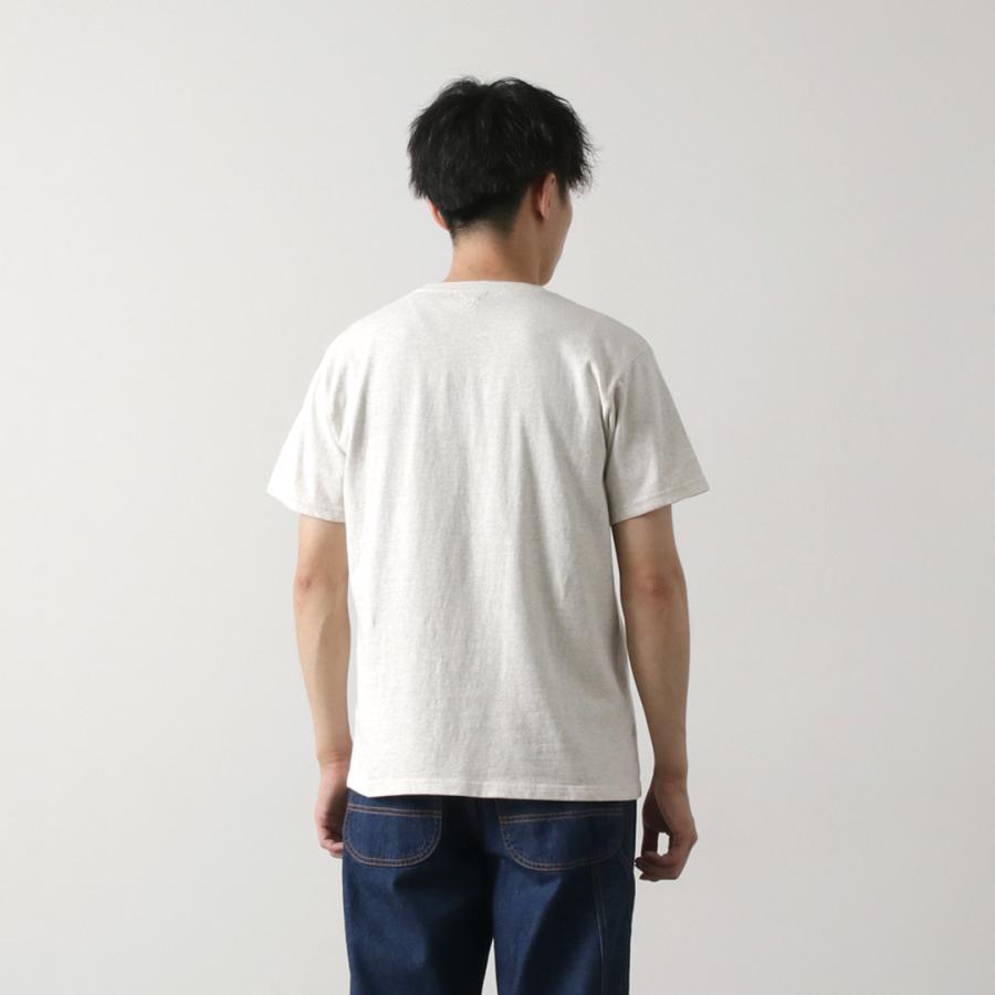FILMELANGE（フィルメランジェ） ドス オーガニックラフィ天竺 Tシャツ / メンズ トップス 半袖 無地 綿100 コットン 日本製 | FilMelange | 14