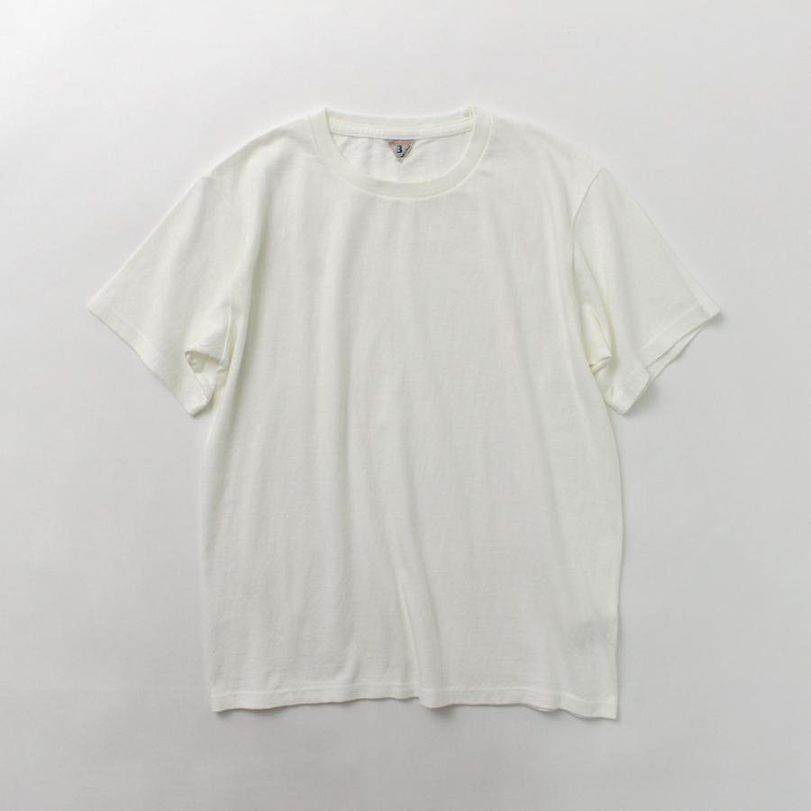 FILMELANGE（フィルメランジェ） ドス オーガニックラフィ天竺 Tシャツ / メンズ トップス 半袖 無地 綿100 コットン 日本製 | FilMelange | 05