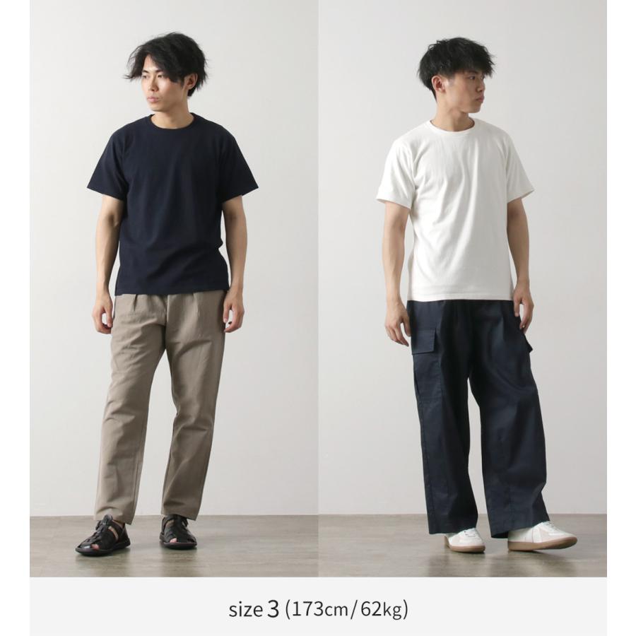 FilMelange（フィルメランジェ） ドス オーガニックラフィ天竺 Tシャツ