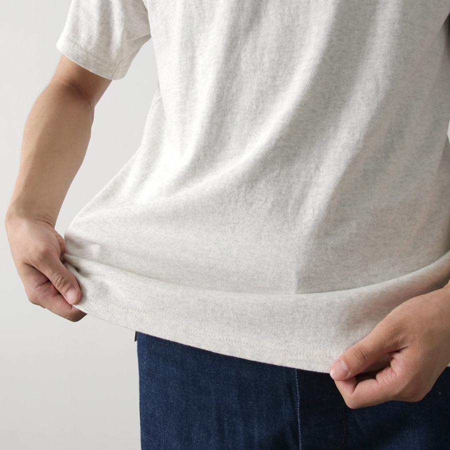 FILMELANGE（フィルメランジェ） ドス オーガニックラフィ天竺 Tシャツ / メンズ トップス 半袖 無地 綿100 コットン 日本製 | FilMelange | 10