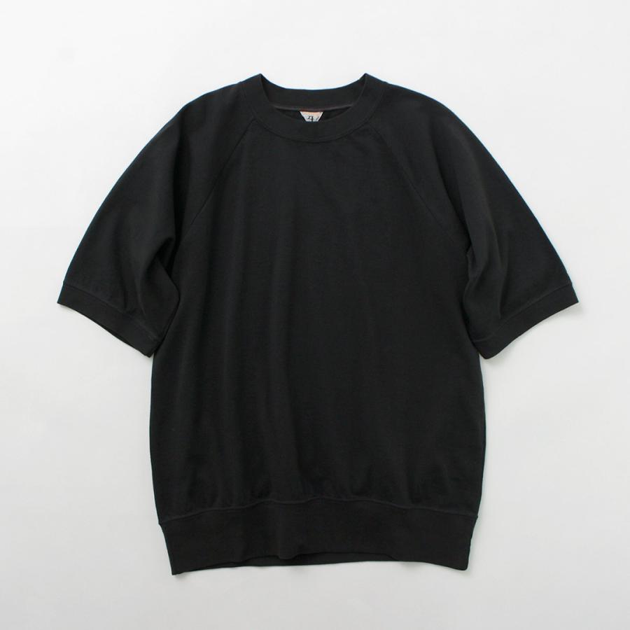 FILMELANGE（フィルメランジェ） エルマー エクストラミニ裏毛 半袖スウェットTee / メンズ トップス パイル 無地 綿100％ | FilMelange | 04