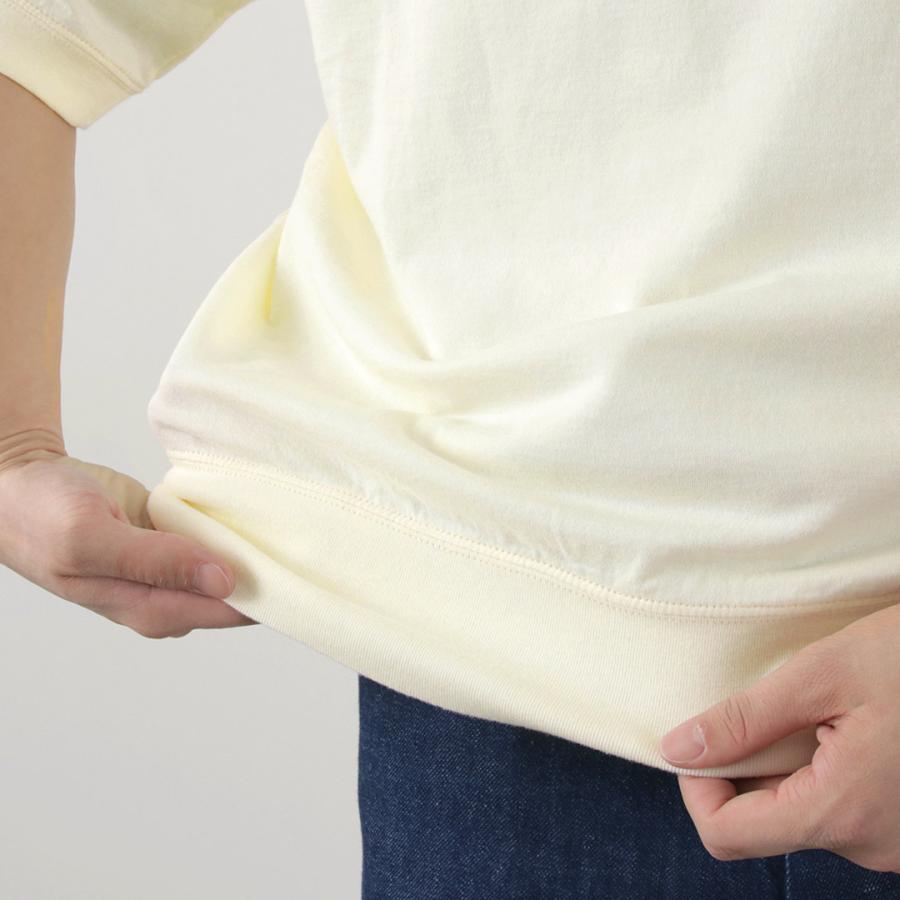 FILMELANGE（フィルメランジェ） エルマー エクストラミニ裏毛 半袖スウェットTee / メンズ トップス パイル 無地 綿100％ | FilMelange | 08