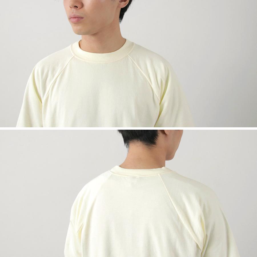 FILMELANGE（フィルメランジェ） エルマー エクストラミニ裏毛 半袖スウェットTee / メンズ トップス パイル 無地 綿100％ | FilMelange | 09