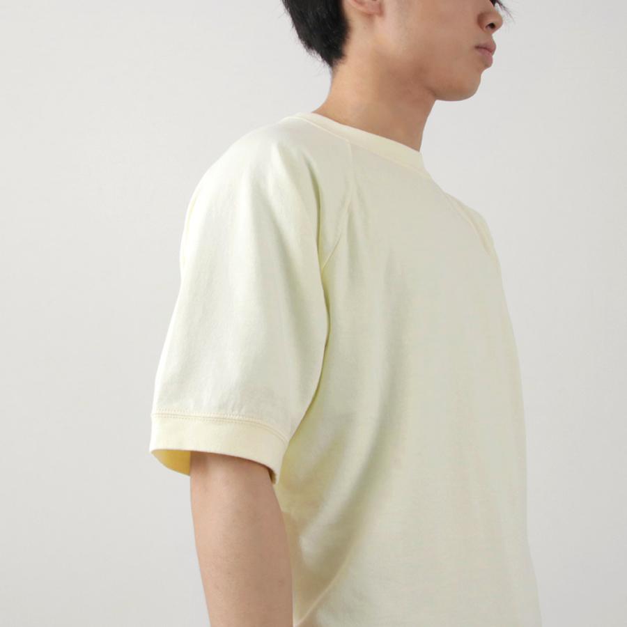 FILMELANGE（フィルメランジェ） エルマー エクストラミニ裏毛 半袖スウェットTee / メンズ トップス パイル 無地 綿100％ | FilMelange | 10