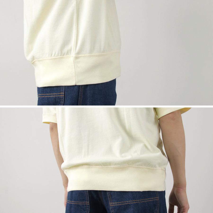 FILMELANGE（フィルメランジェ） エルマー エクストラミニ裏毛 半袖スウェットTee / メンズ トップス パイル 無地 綿100％ | FilMelange | 11