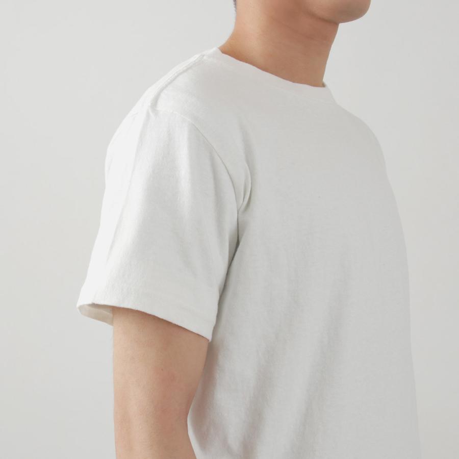 FILMELANGE（フィルメランジェ） カラー別注 ヴィンク ビンテージ天竺 Tシャツ / メンズ トップス 半袖 無地 綿100 日本製 | FilMelange | 12