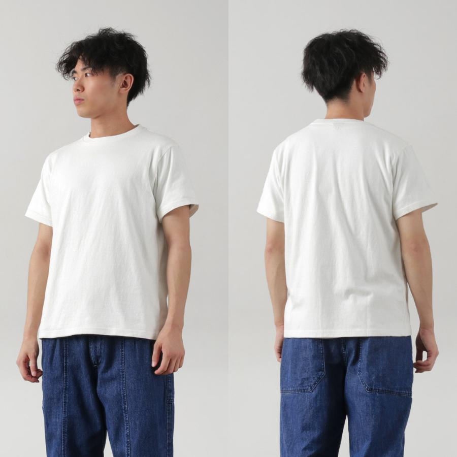 FILMELANGE（フィルメランジェ） カラー別注 ヴィンク ビンテージ天竺 Tシャツ / メンズ トップス 半袖 無地 綿100 日本製 | FilMelange | 14