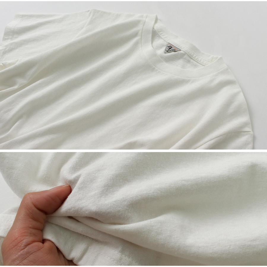 FILMELANGE（フィルメランジェ） カラー別注 ヴィンク ビンテージ天竺 Tシャツ / メンズ トップス 半袖 無地 綿100 日本製 | FilMelange | 08