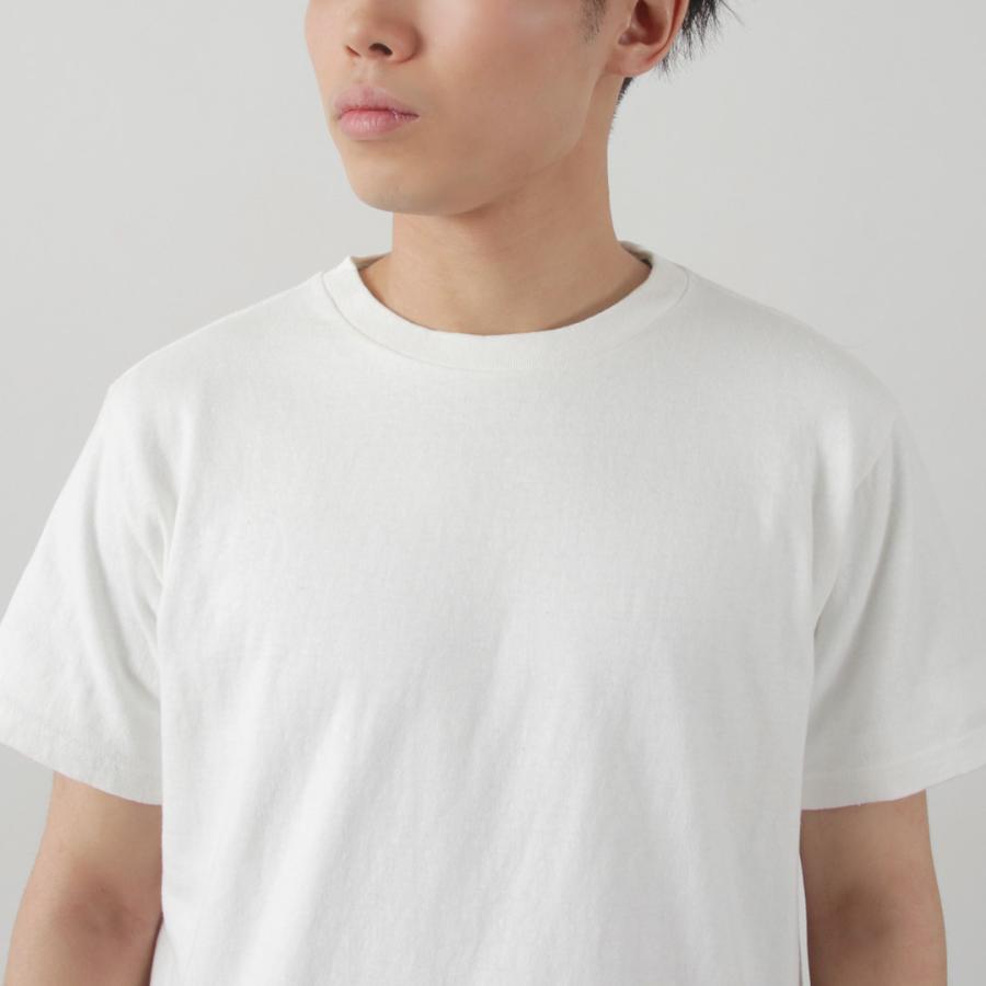 FILMELANGE（フィルメランジェ） カラー別注 ヴィンク ビンテージ天竺 Tシャツ / メンズ トップス 半袖 無地 綿100 日本製 | FilMelange | 10