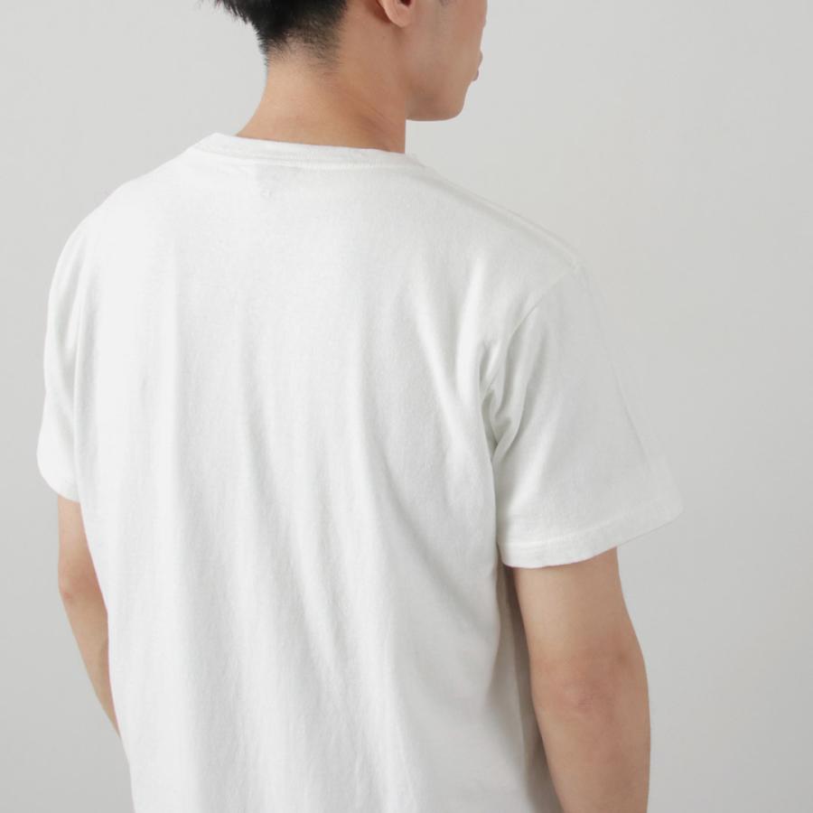 FILMELANGE（フィルメランジェ） カラー別注 ヴィンク ビンテージ天竺 Tシャツ / メンズ トップス 半袖 無地 綿100 日本製 | FilMelange | 11