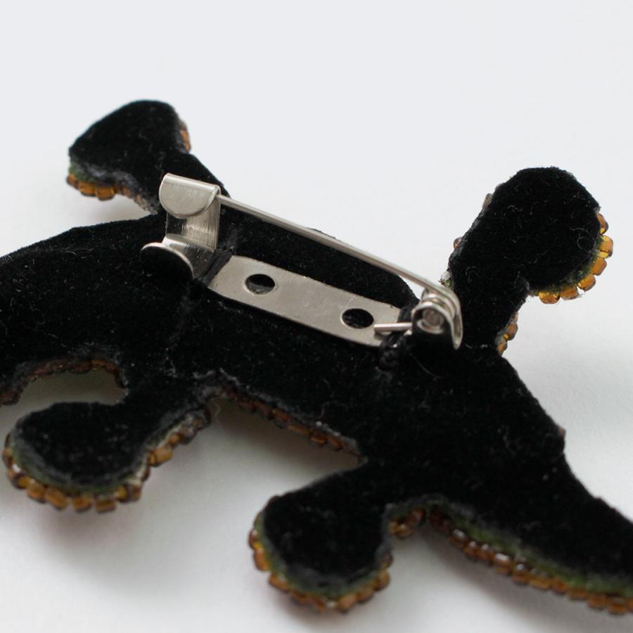BEADED ACCESSORIES（ビーズアクセサリー） ビーズ ピンバッジ L / ハンドメイド 動物 トカゲ 馬 フクロウ LARGE PIN | ブランド登録なし | 09