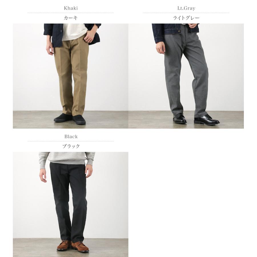 FOB FACTORY（FOBファクトリー） F0529 スタプレ ワイドトラウザー / ボトムス テーパード メンズ スラックス STA-PREST WIDE | FOB FACTORY | 15