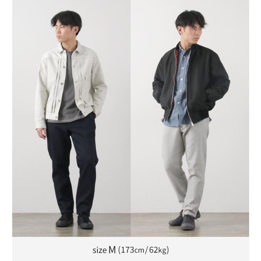 FOB FACTORY（FOBファクトリー） F0527 リラックス トラウザー / メンズ ボトムス 綿 コットン 伸縮 テーパード スラックス | FOB FACTORY | 06