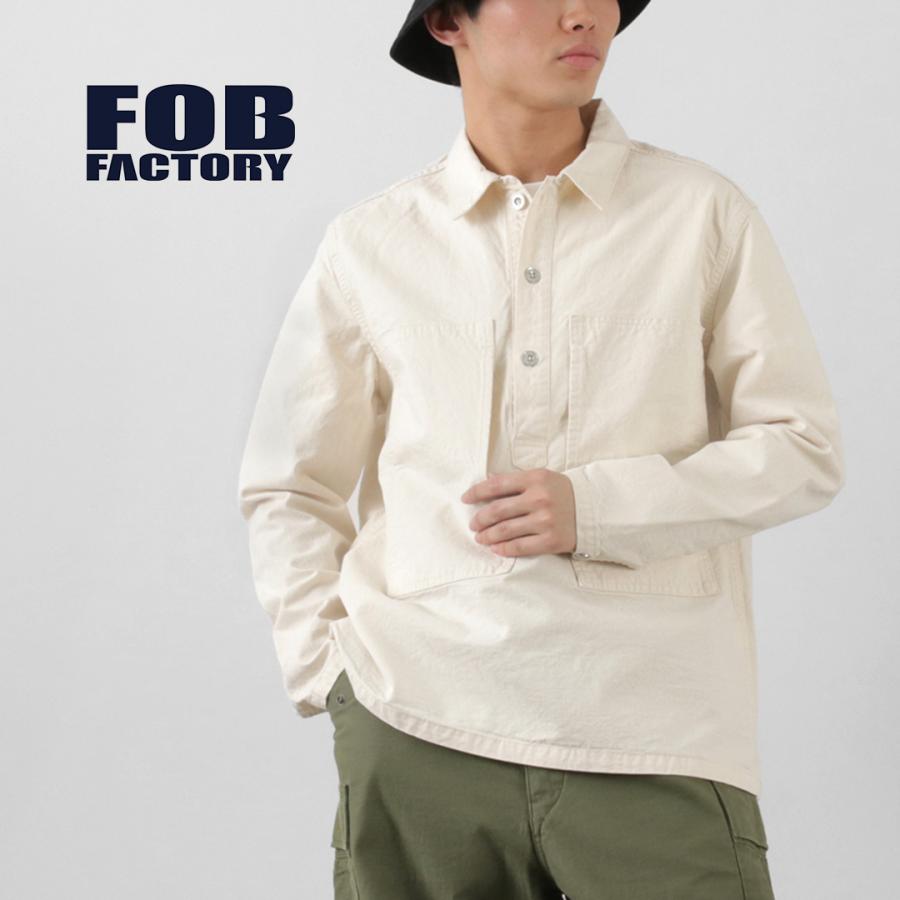 FOB FACTORY（FOBファクトリー） F2443 USアーミー PO ジャケット / ジャケット プルオーバー コットン メンズ 日本製 | FOB FACTORY