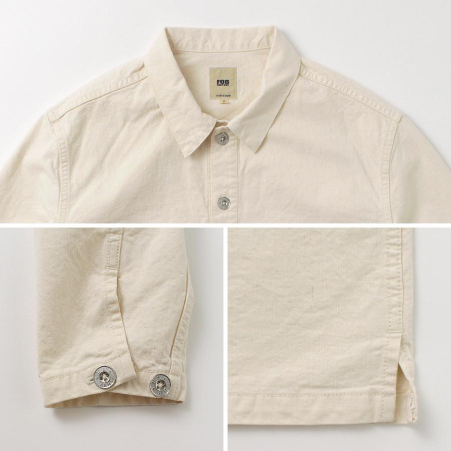 FOB FACTORY（FOBファクトリー） F2443 USアーミー PO ジャケット / ジャケット プルオーバー コットン メンズ 日本製 | FOB FACTORY | 12