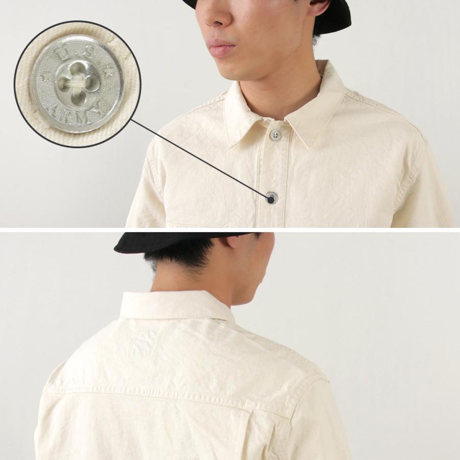 FOB FACTORY（FOBファクトリー） F2443 USアーミー PO ジャケット / ジャケット プルオーバー コットン メンズ 日本製 | FOB FACTORY | 07