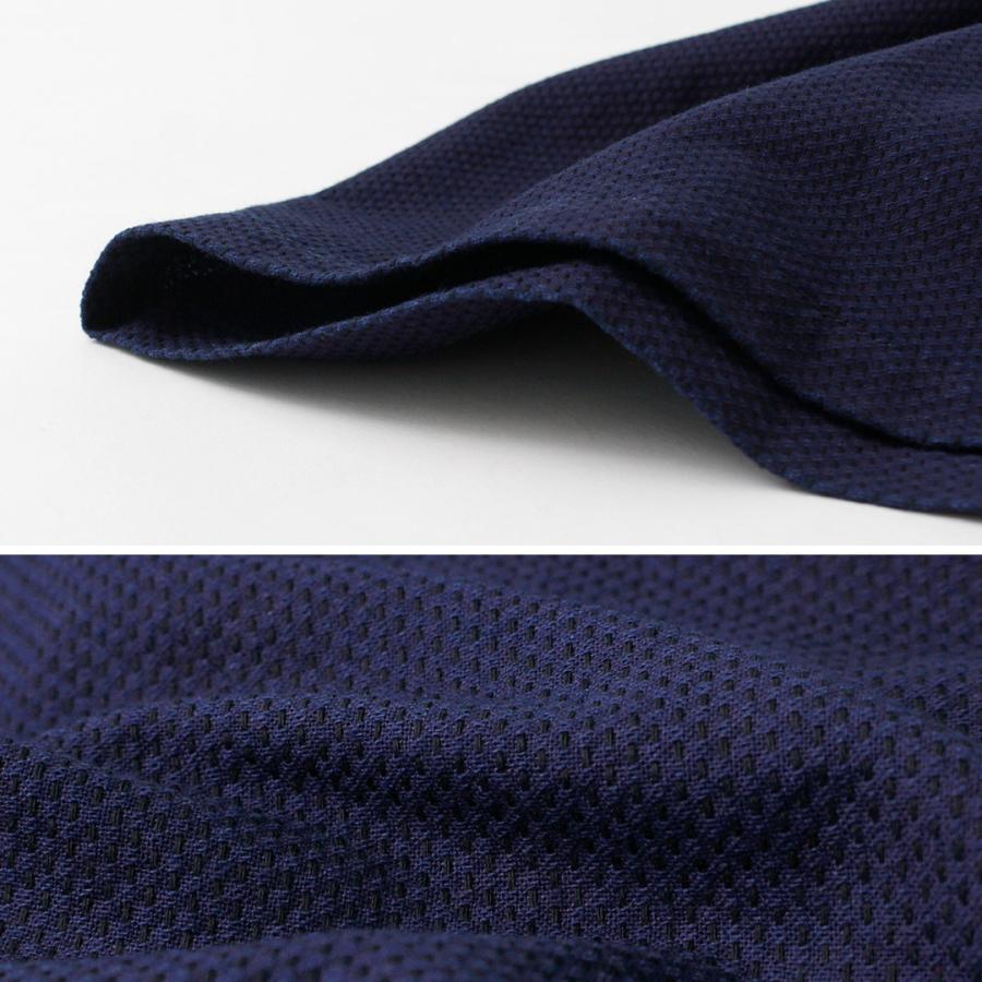 FOB FACTORY（FOBファクトリー） F3500 インディゴ ホリディ シャツ / 半袖 メンズ 刺し子 綿 | FOB FACTORY | 07