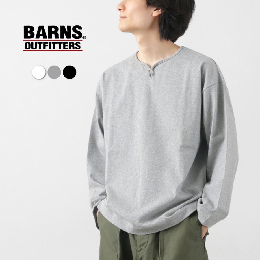 BARNS（バーンズ） ビッグ小寸 コンチョ ロングスリーブTシャツ / メンズ 長袖 綿100％ コットン メンズ BIG COZUN CONCHO LST | BARNS OUTFITTERS