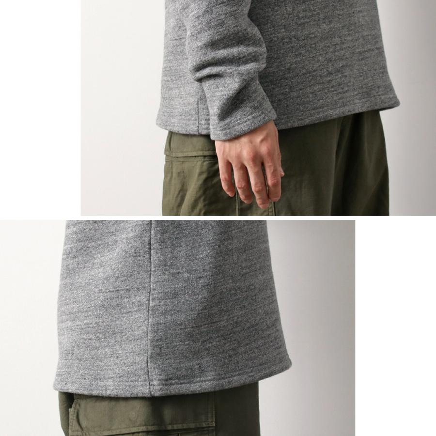 KEPANI（ケパニ） 別注 ラフィー裏起毛 ボートネック スウェット バスクシャツ / メンズ 長袖 | Kepani | 13