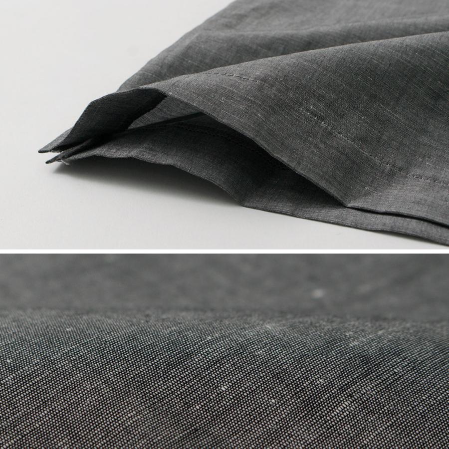 RE MADE IN TOKYO JAPAN（アールイー） ハードマンズリネン オープンカラーシャツ / メンズ 半袖 日本製 | Re made in tokyo japan | 07