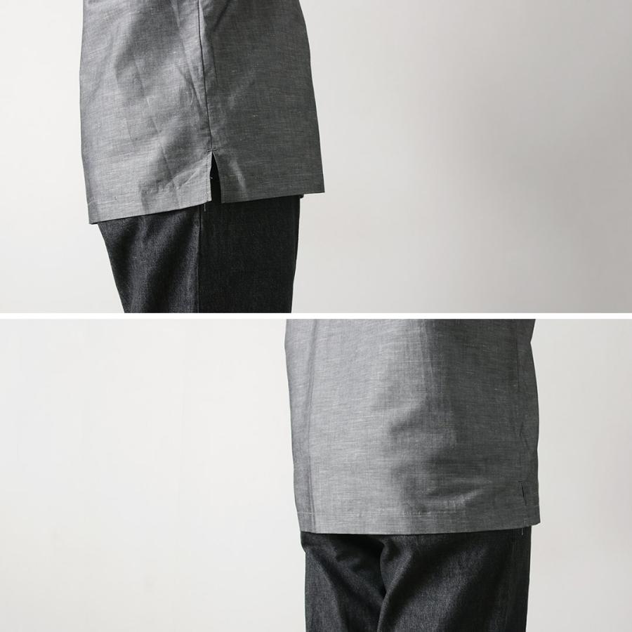 RE MADE IN TOKYO JAPAN（アールイー） ハードマンズリネン オープンカラーシャツ / メンズ 半袖 日本製 | Re made in tokyo japan | 10
