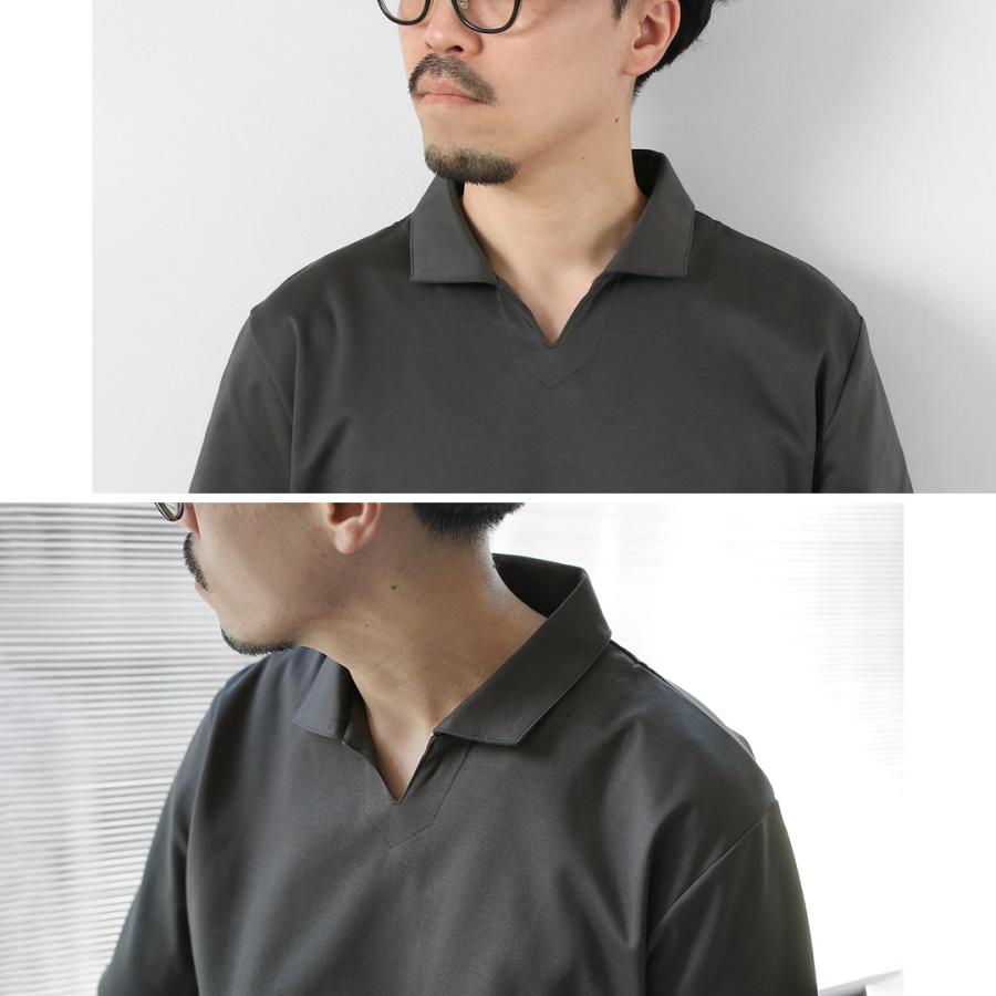 RE MADE IN TOKYO JAPAN（アールイーメイドイントウキョウジャパン） トーキョーメイド ドレスニット スキッパーポロ 日本製 | Re made in tokyo japan | 11