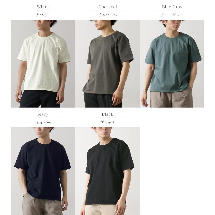 RE MADE IN TOKYO JAPAN（アールイー） 東京メイド ドレス オーガニック ヘビーウエイト Tシャツ / メンズ トップス 綿100 日本製 8724S-CT | Re made in tokyo japan | 06