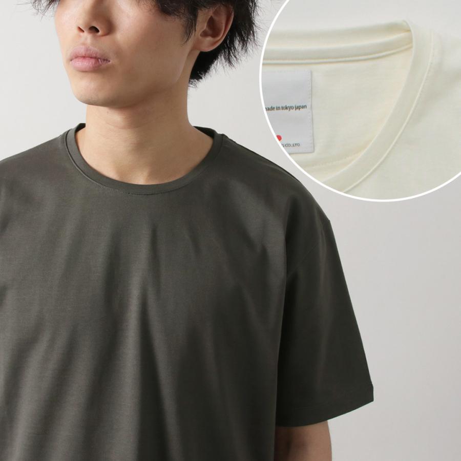 RE MADE IN TOKYO JAPAN（アールイー） 東京メイド ドレス オーガニック ヘビーウエイト Tシャツ / メンズ トップス 綿100 日本製 8724S-CT | Re made in tokyo japan | 12