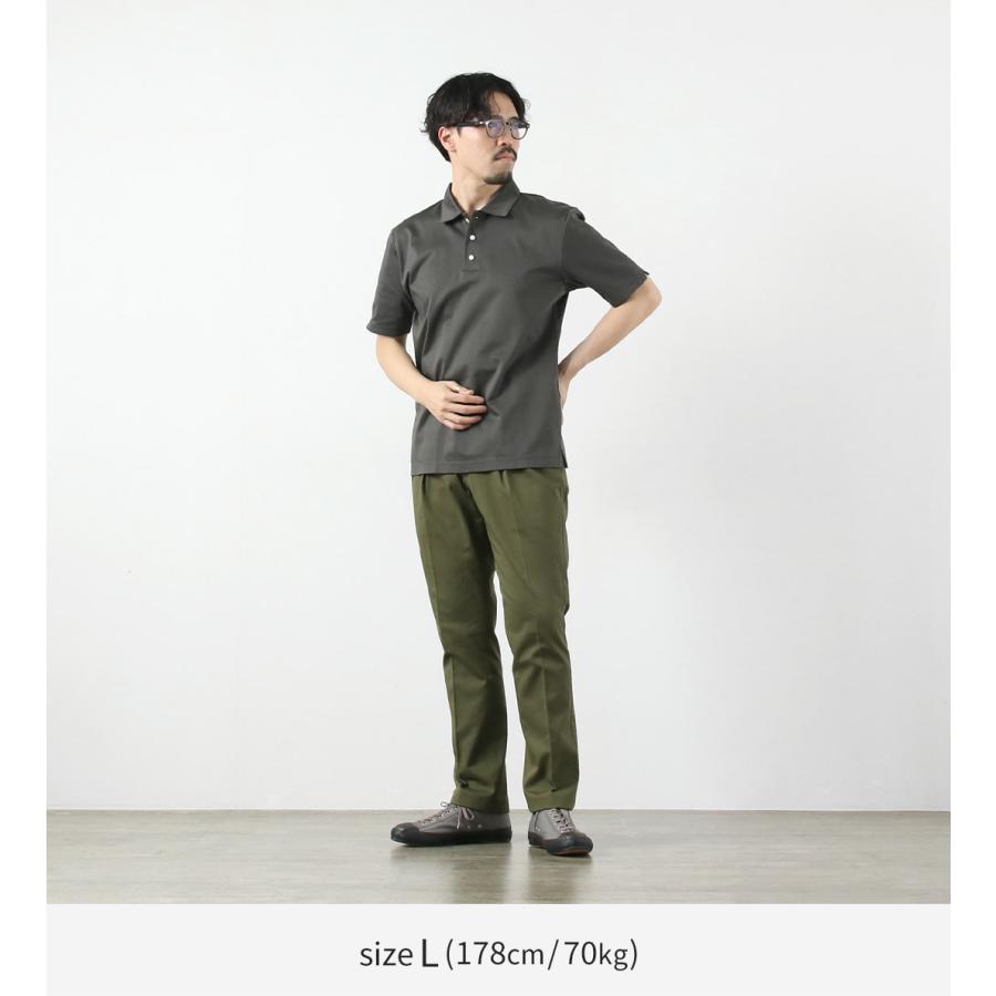 RE MADE IN TOKYO JAPAN（アールイー） トーキョーメイド ドレスニットシャツ ポロ / メンズ ポロシャツ 半袖 ビジカジ 綿100 | Re made in tokyo japan | 07