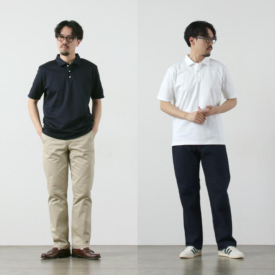 RE MADE IN TOKYO JAPAN（アールイー） トーキョーメイド ドレスニットシャツ ポロ / メンズ ポロシャツ 半袖 ビジカジ 綿100 | Re made in tokyo japan | 08