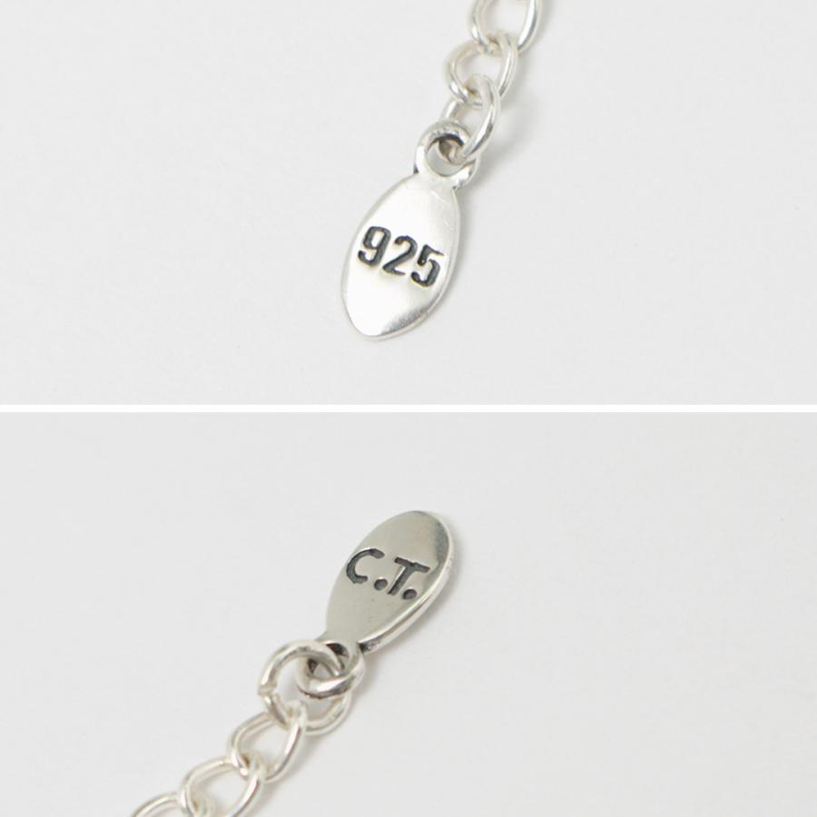 CHALISA T..（チャリッサ・ティー） ブラックオニキスビーズ シルバーボールチェーンネックレス シルバー925 | ROCOCO | 06