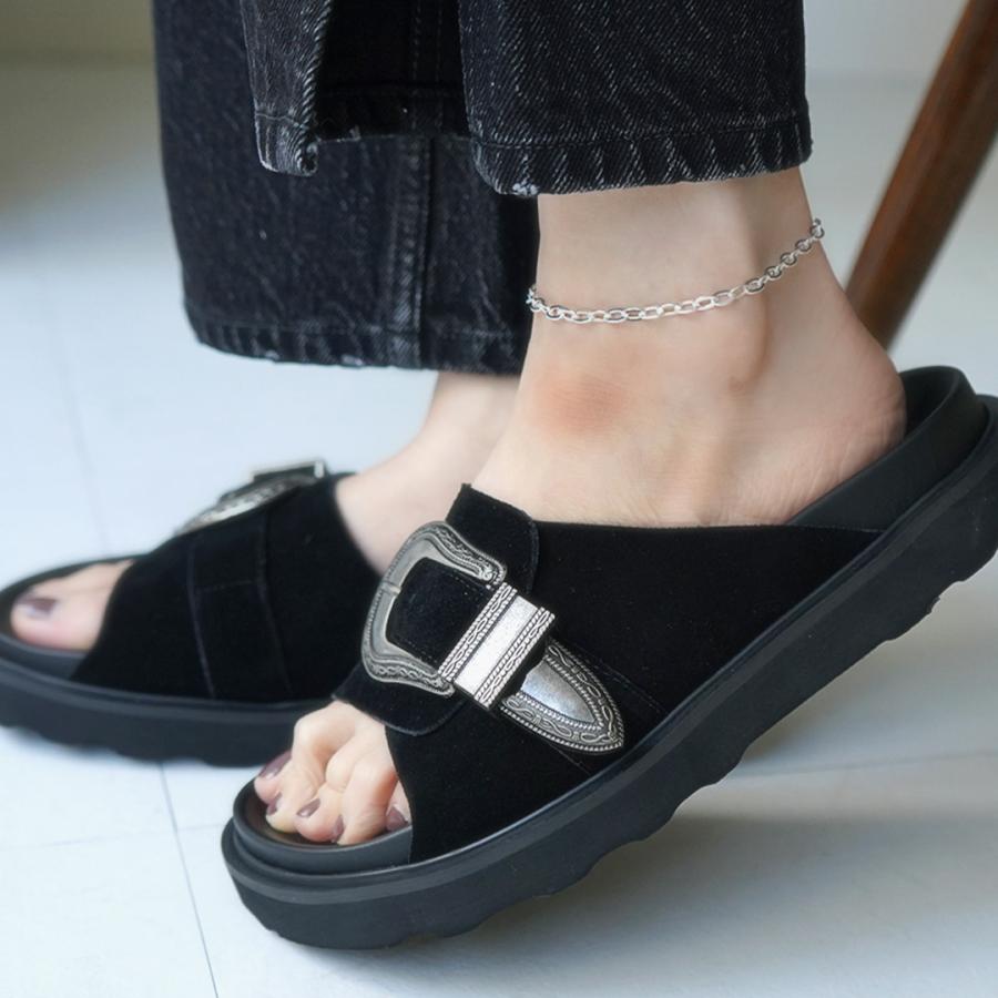 phaduA （パ・ドゥア） フラットケーブルチェーン アンクレット シルバー925 / メンズ レディース ユニセックス | ROCOCO | 03