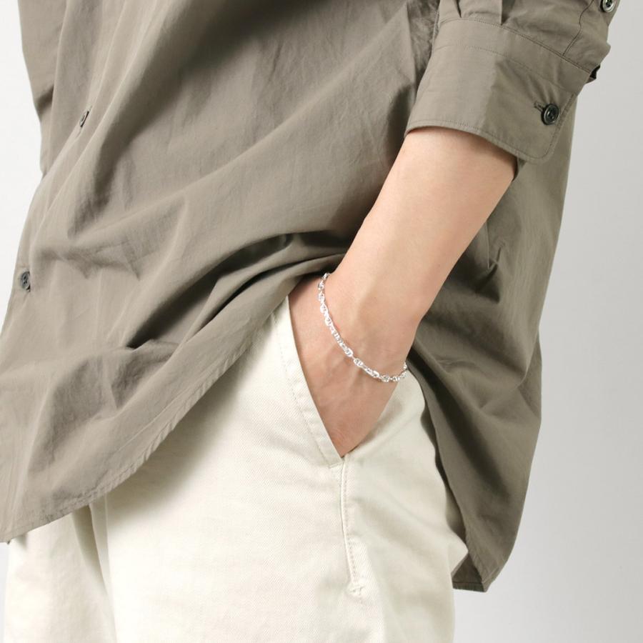 phaduA （パ・ドゥア） セミソリッドアンカーチェーン ブレスレット シルバー925 / メンズ レディース | ROCOCO | 07