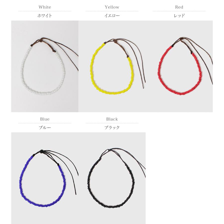 phaduA （パ・ドゥア） ソリッドグラスビーズ ブレスレット / メンズ レディース ユニセックス ミサンガ | ROCOCO | 06