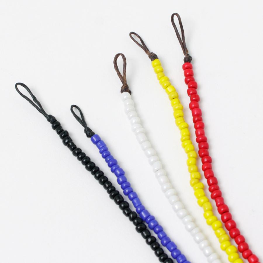 phaduA （パ・ドゥア） ソリッドグラスビーズ アンクレット / メンズ レディース ユニセックス ミサンガ | ROCOCO | 07