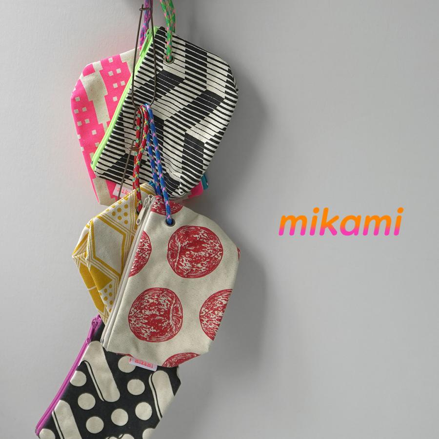 MIKAMI（ミカミ） ハンドプリント キャンバスキャンピングポーチ8 / メンズ レディース 小物入れ 総柄 アニマル | ブランド登録なし | 12