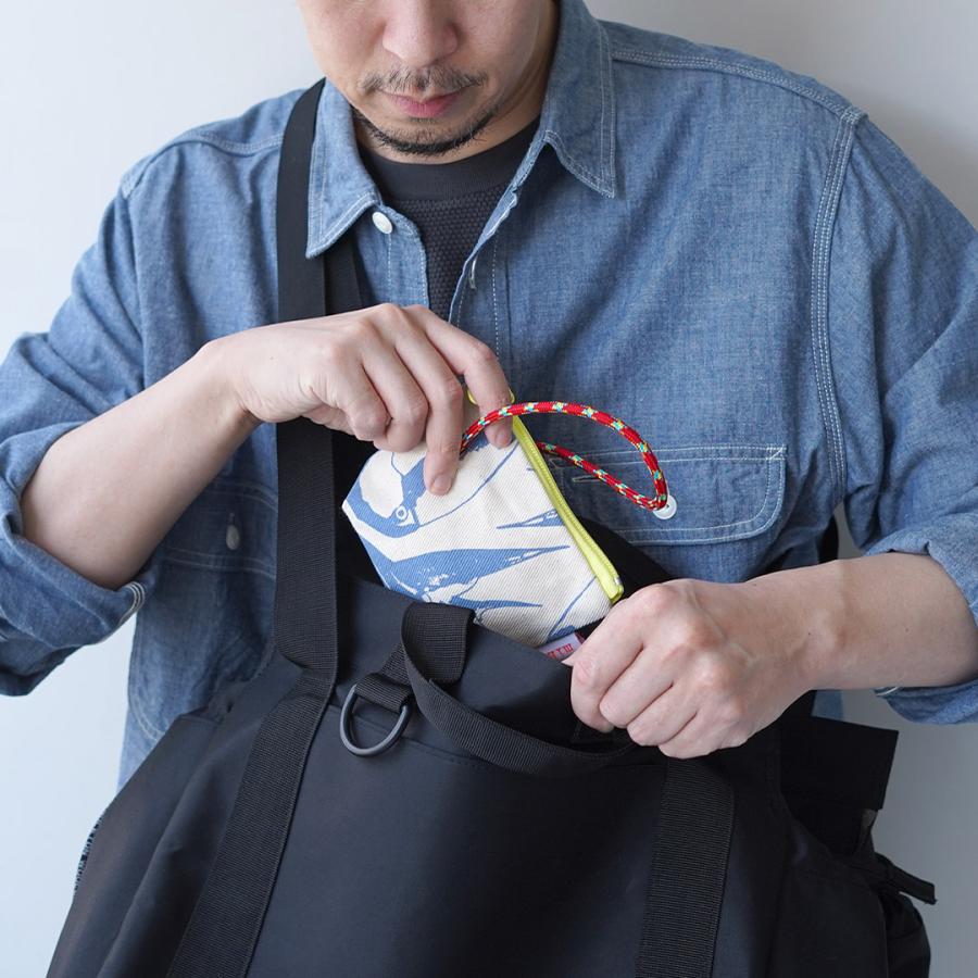 MIKAMI（ミカミ） ハンドプリント キャンバスキャンピングポーチ5 / メンズ レディース 小物入れ 総柄 アニマル | ブランド登録なし | 19