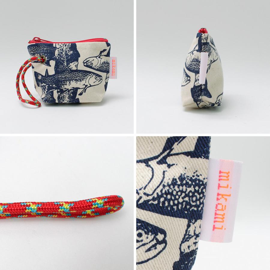 MIKAMI（ミカミ） コットンツイル キャンピングポーチ5 / 小物入れ ユニセックス 綿100％ 総柄 アニマル ファスナー |  | 20