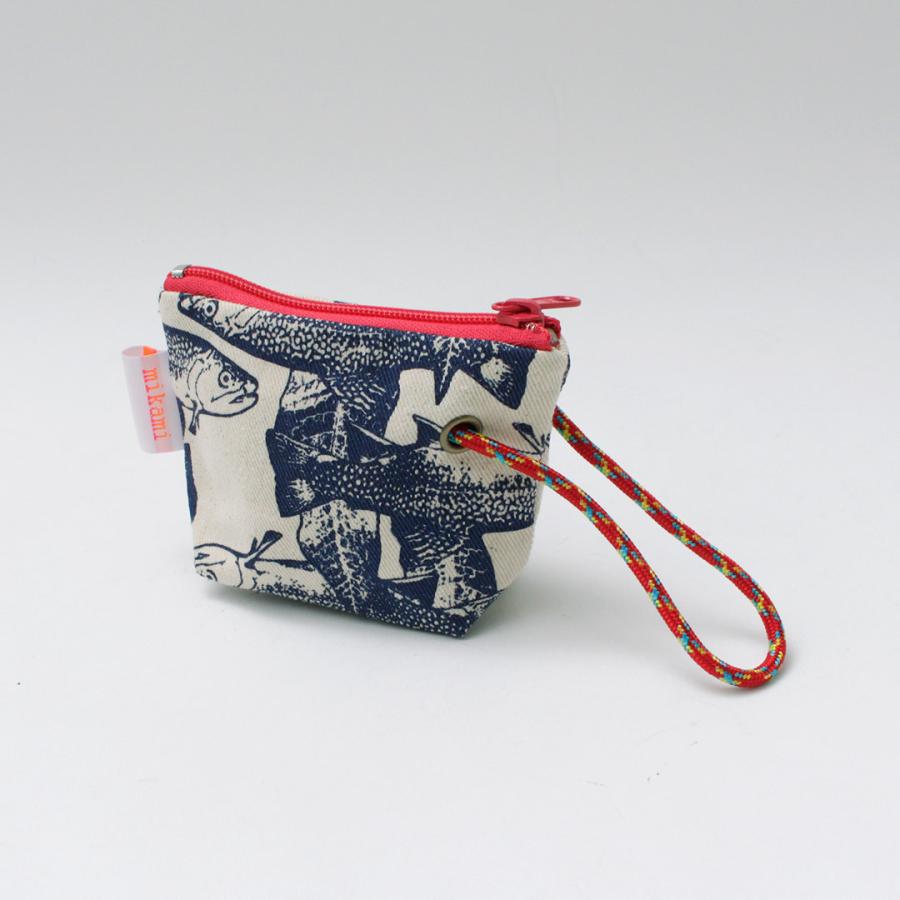 MIKAMI（ミカミ） コットンツイル キャンピングポーチ5 / 小物入れ ユニセックス 綿100％ 総柄 アニマル ファスナー |  | 10