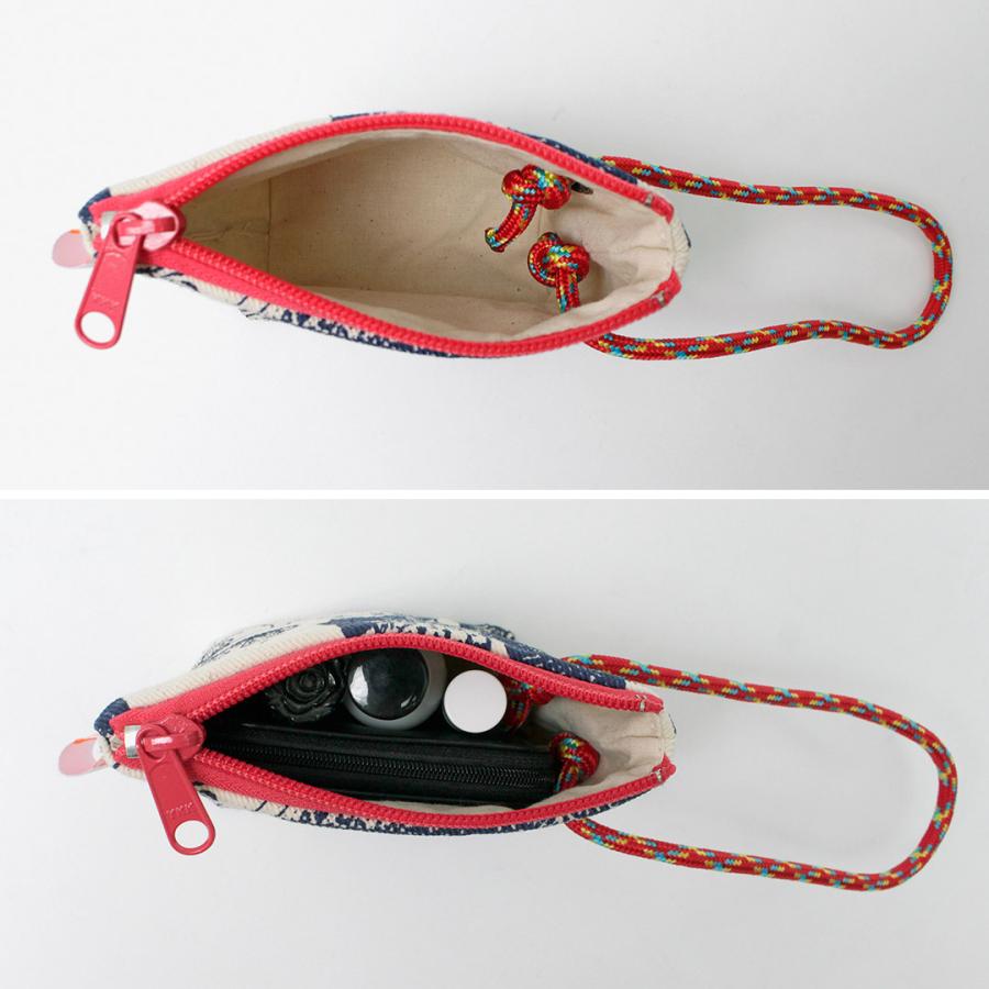 MIKAMI（ミカミ） コットンツイル キャンピングポーチ5 / 小物入れ ユニセックス 綿100％ 総柄 アニマル ファスナー |  | 15