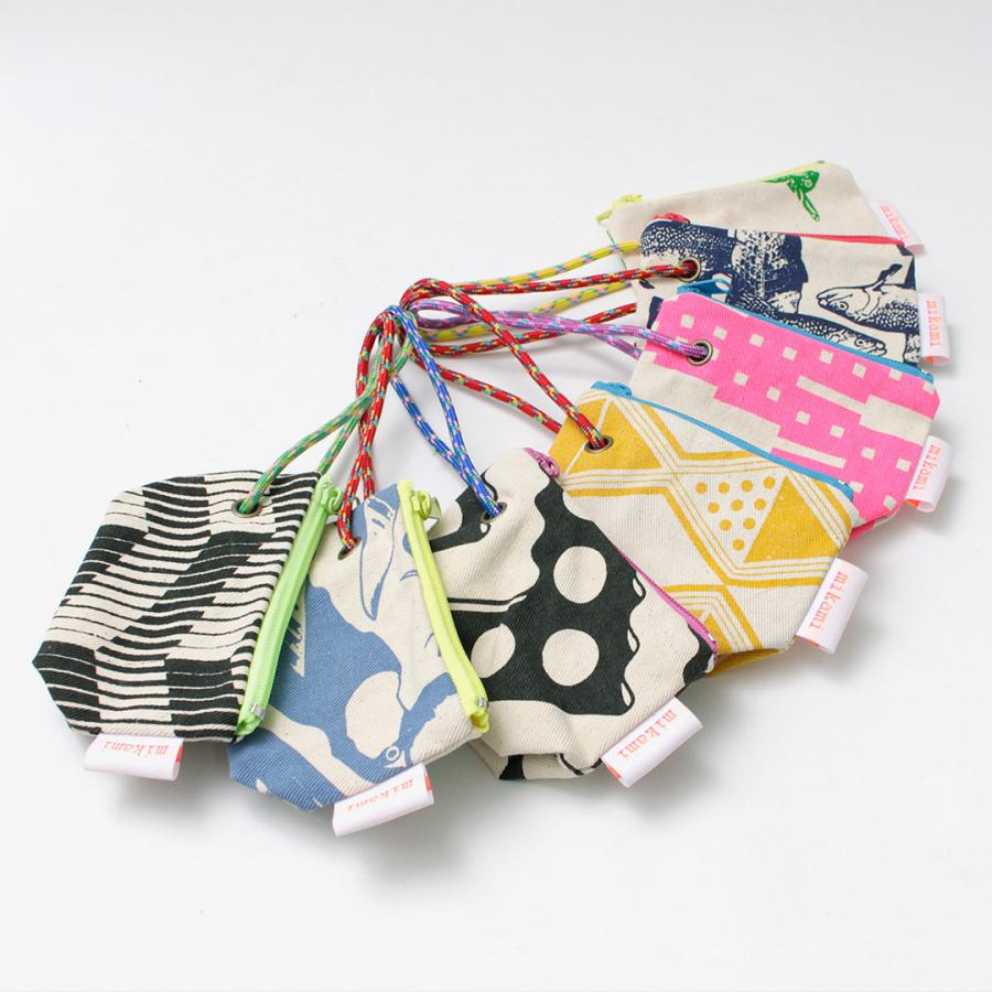 MIKAMI（ミカミ） コットンツイル キャンピングポーチ5 / 小物入れ ユニセックス 綿100％ 総柄 アニマル ファスナー |  | 16