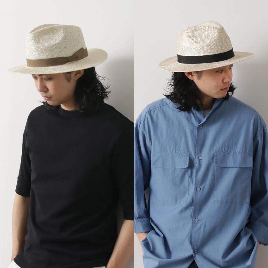 HIGHER（ハイアー） 剣麻草 ワイドブリム フェドラハット / メンズ 帽子 日本製 T.W. KENMA WIDE BRIM FEDORA | HIGHER（ファッション） | 13