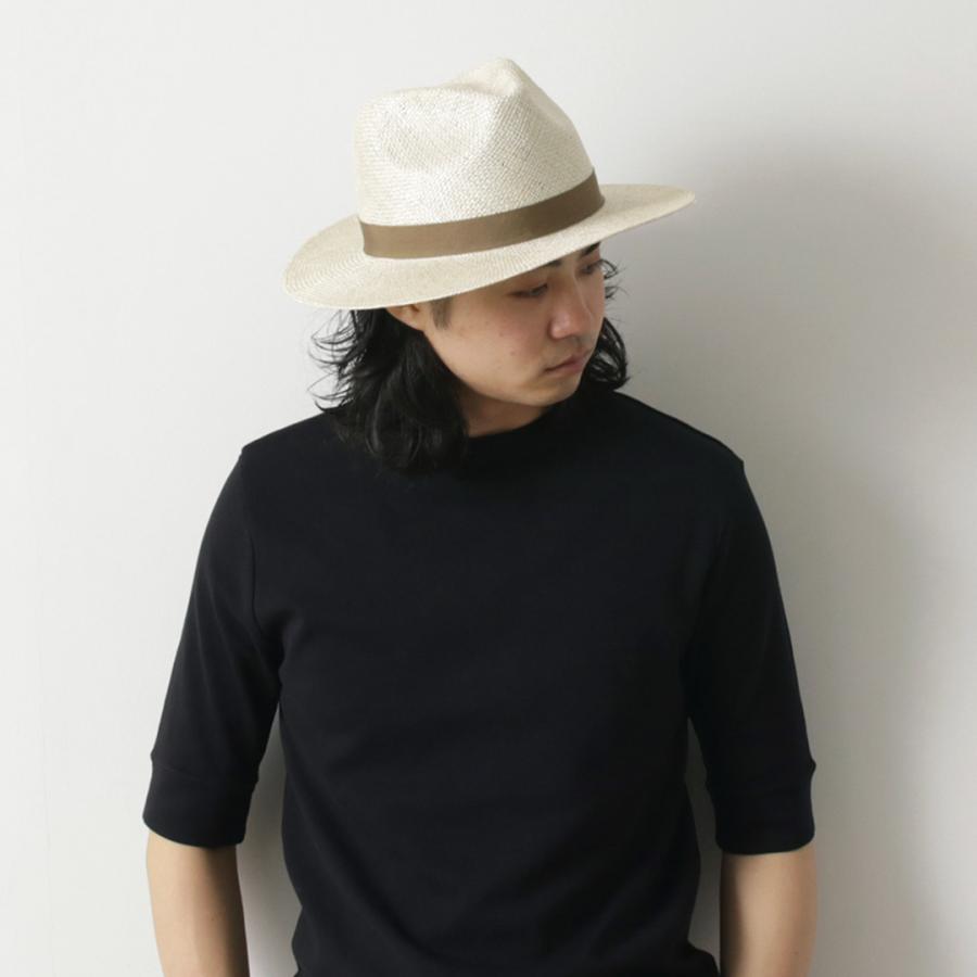 HIGHER（ハイヤー） HIGHER（ハイアー） 剣麻草 ワイドブリム フェドラ