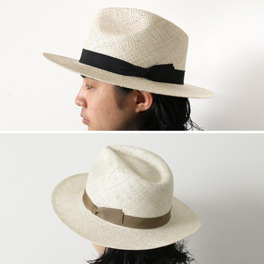 HIGHER（ハイアー） 剣麻草 ワイドブリム フェドラハット / メンズ 帽子 日本製 T.W. KENMA WIDE BRIM FEDORA | HIGHER（ファッション） | 09