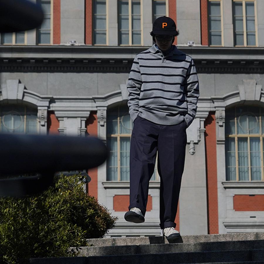 D.C.WHITE（ディーシーホワイト） 別注 ベンタイル ワイド テーパードトラウザー / メンズ パンツ チノパン スラックス | D.C.WHITE | 08