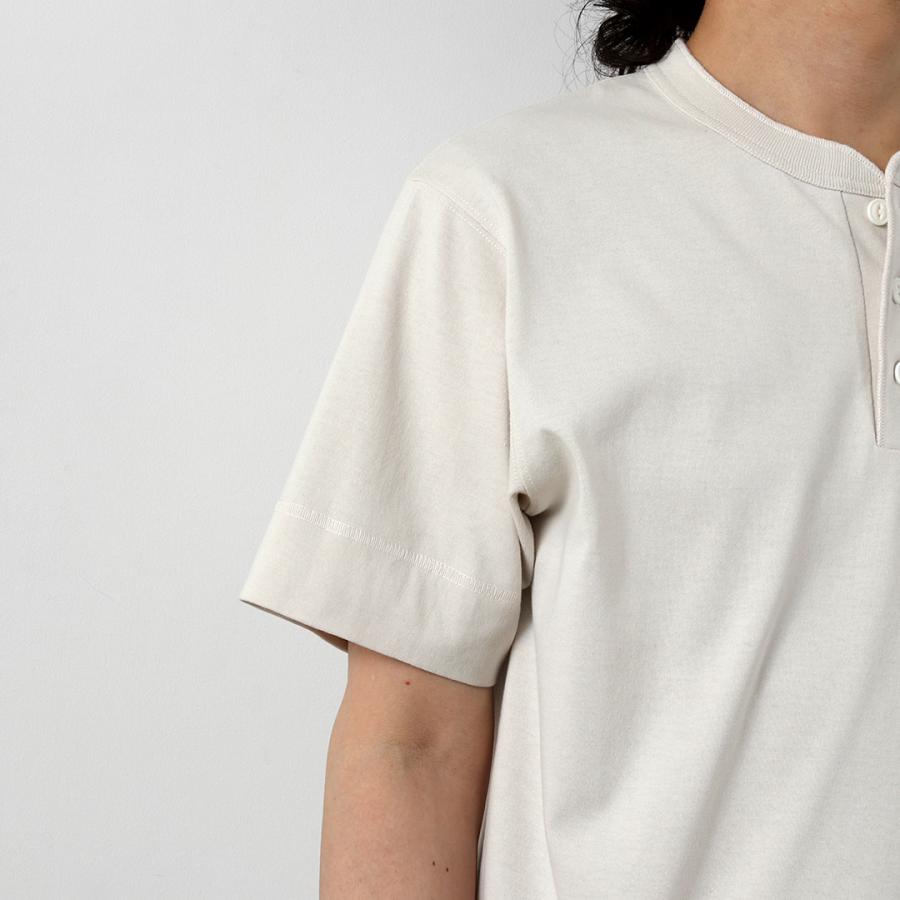 HEALTHKNIT（ヘルスニット）×RAG 別注 ヘンリーネックTシャツ オープンエンド ドライジャージ 抗菌 防臭加工 速乾 / メンズ | Healthknit | 16