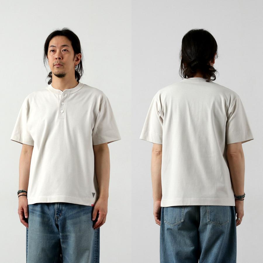 HEALTHKNIT（ヘルスニット）×RAG 別注 ヘンリーネックTシャツ オープンエンド ドライジャージ 抗菌 防臭加工 速乾 / メンズ | Healthknit | 19