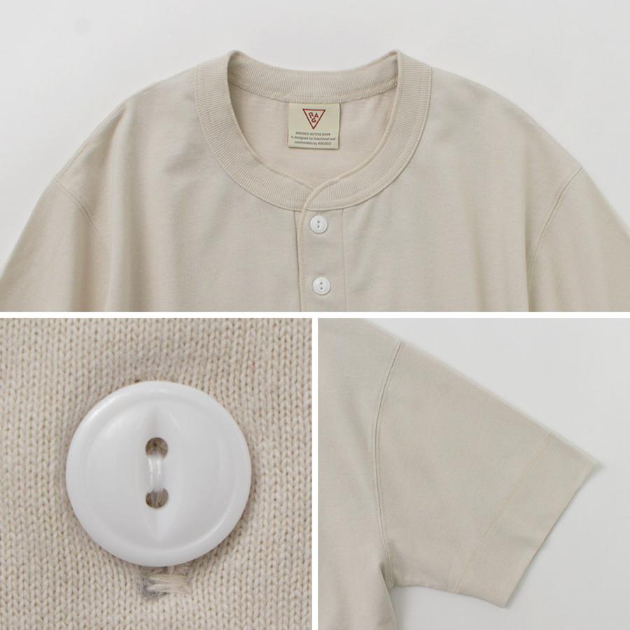 HEALTHKNIT（ヘルスニット）×RAG 別注 ヘンリーネックTシャツ オープンエンド ドライジャージ 抗菌 防臭加工 速乾 / メンズ | Healthknit | 20