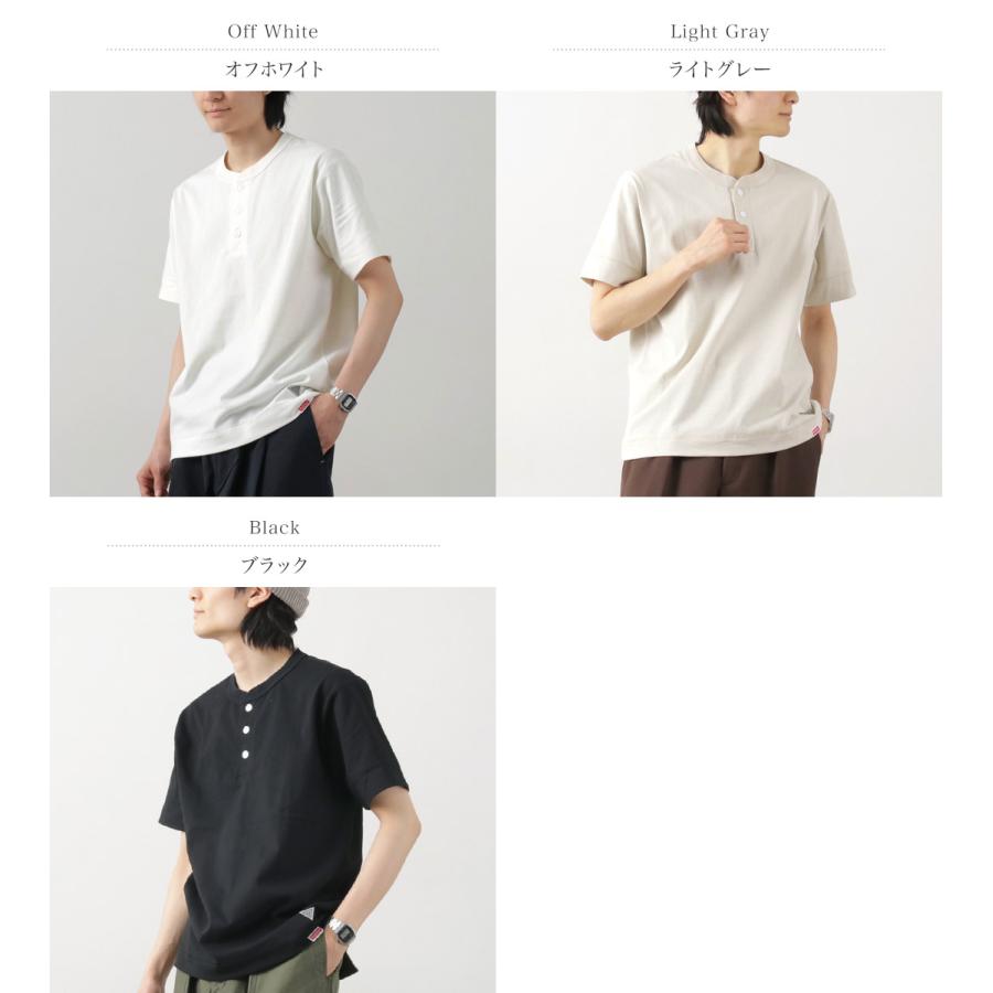 HEALTHKNIT（ヘルスニット）×RAG 別注 ヘンリーネックTシャツ オープンエンド ドライジャージ 抗菌 防臭加工 速乾 / メンズ｜rococo｜05