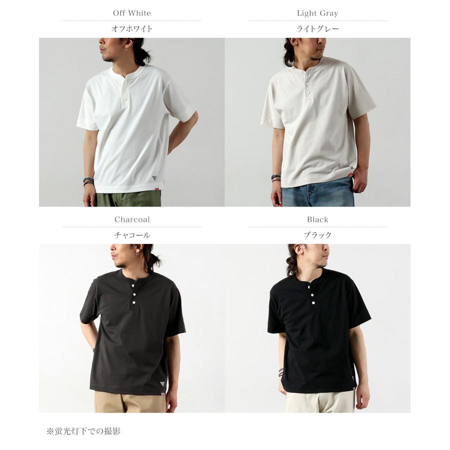 HEALTHKNIT（ヘルスニット）×RAG 別注 ヘンリーネックTシャツ オープンエンド ドライジャージ 抗菌 防臭加工 速乾 / メンズ | Healthknit | 05